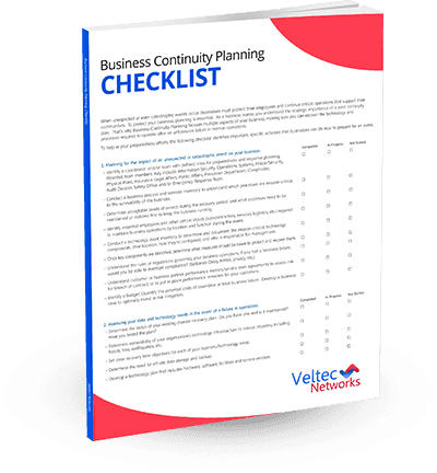 Business Continuity Planning Checklist