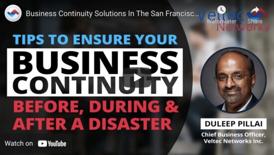 Business Continuity Before, During, and After a Disaster