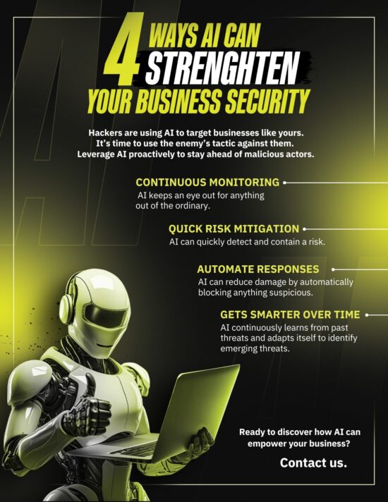 4 Ways Artificial Intelligence Can Strengthen Business Security