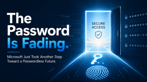 The Password Is Fading. Microsoft Just Took Another Step Toward a Passwordless Future.